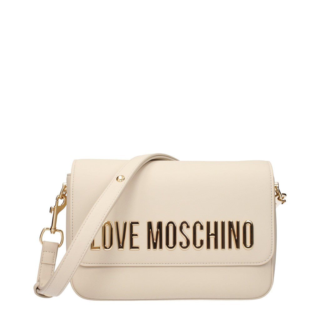 Love Moschino Slanke schoudertas – Ivoor