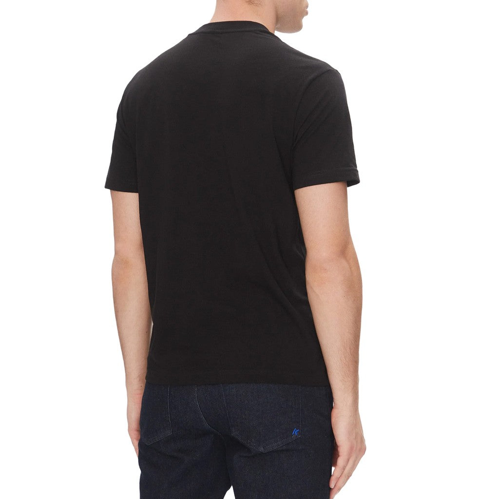 Karl Lagerfeld T-shirt met monogram – Zwart