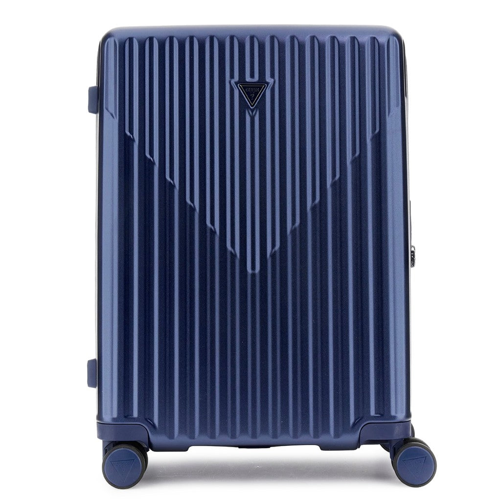 Guess Trolley met ritssluiting en logo – Blauw