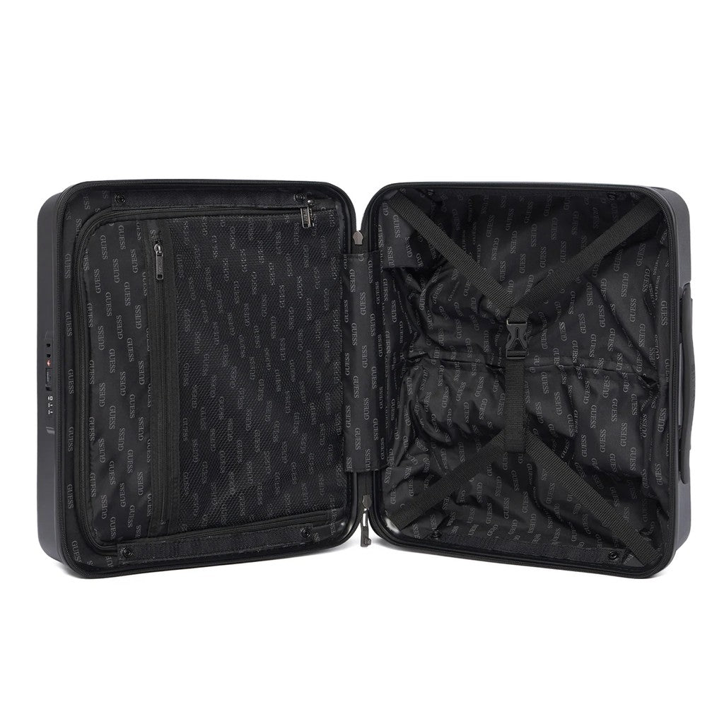 Guess Trolley met ritssluiting en logo – Blauw