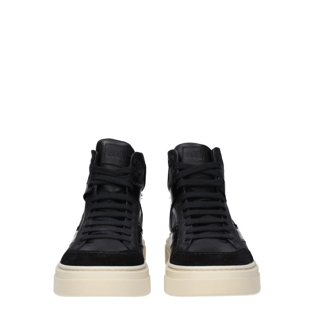 Salvatore Ferragamo Cassio Sneakers – Zwart