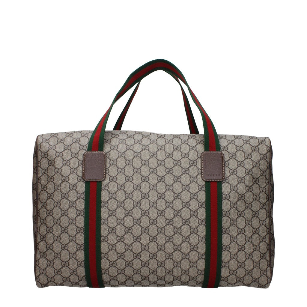 Gucci Duffeltas met ritssluiting – Beige