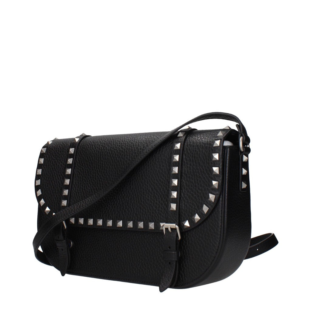Valentino Garavani Rockstud Schoudertas – Zwart