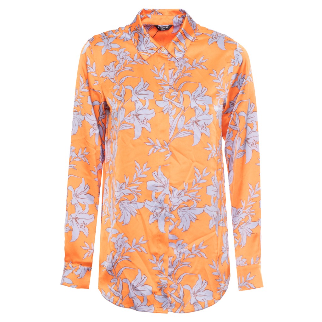 Guess Overhemd met bloemenprint en klassieke kraag – Meerkleurig