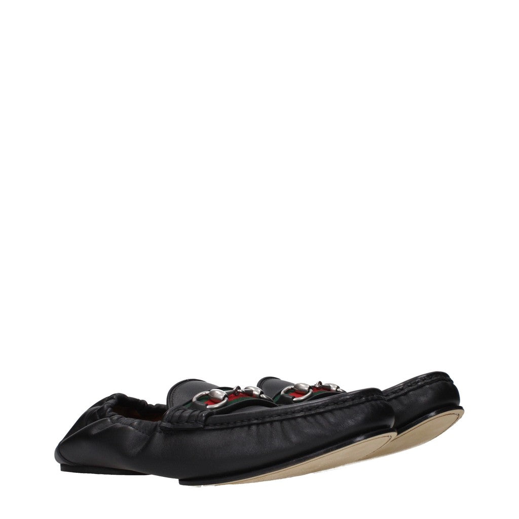 Gucci Herenloafers met leren zool – Zwart