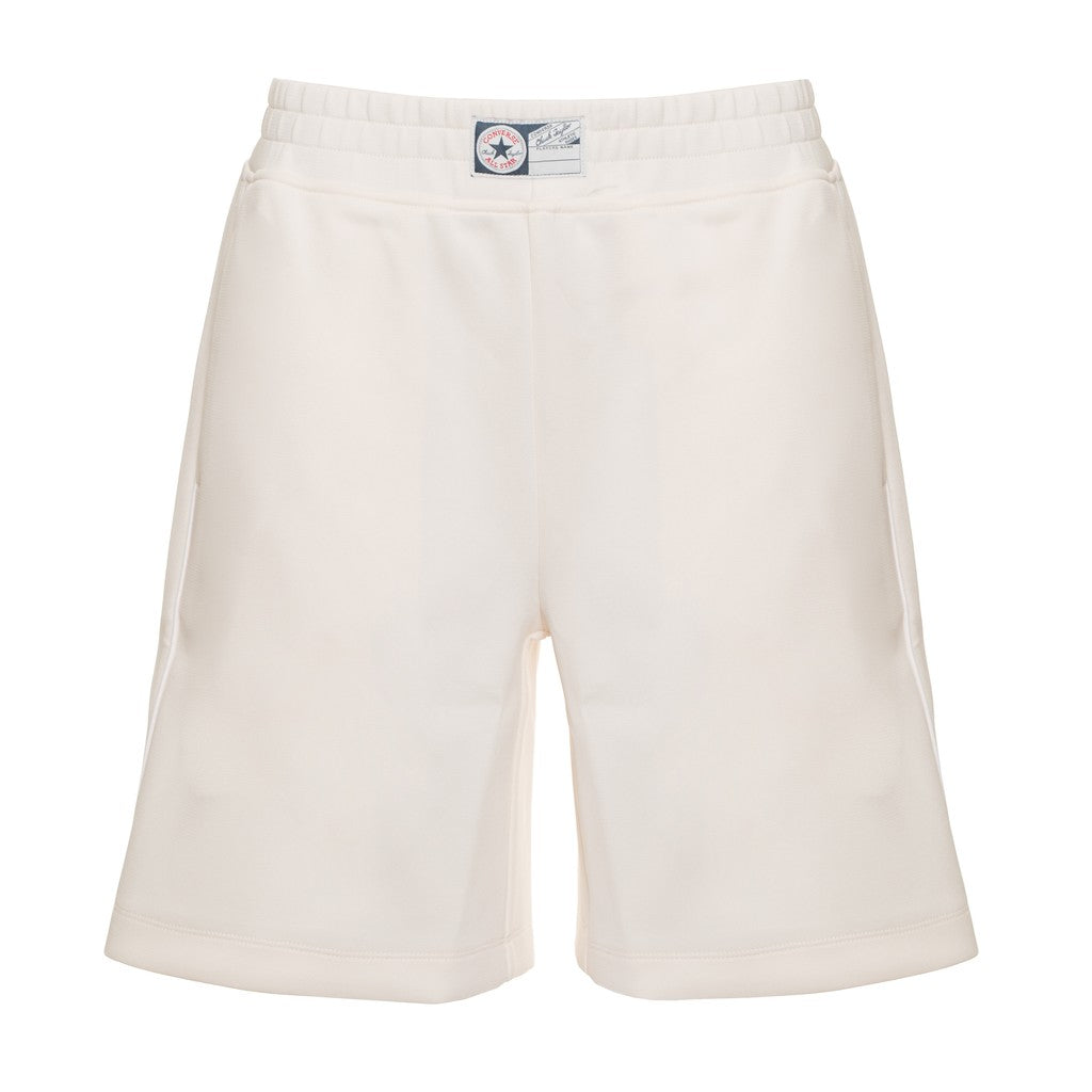 Converse Bermuda short met zakken en logo – Gebroken wit