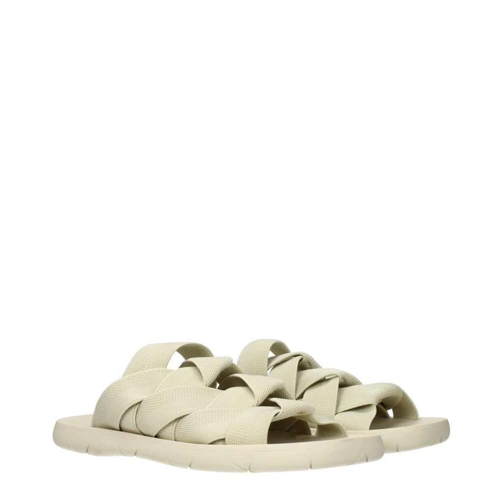 Bottega Veneta Herensandalen met rubberen zool – Beige