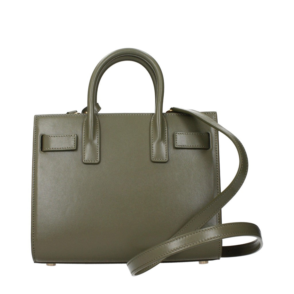Saint Laurent Sac de Jour Handtas – Olijfgroen
