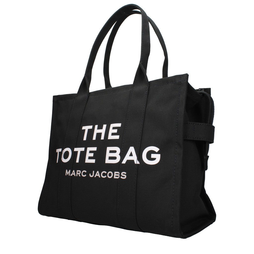 Marc Jacobs The Tote Ruime shopper van stof – Zwart