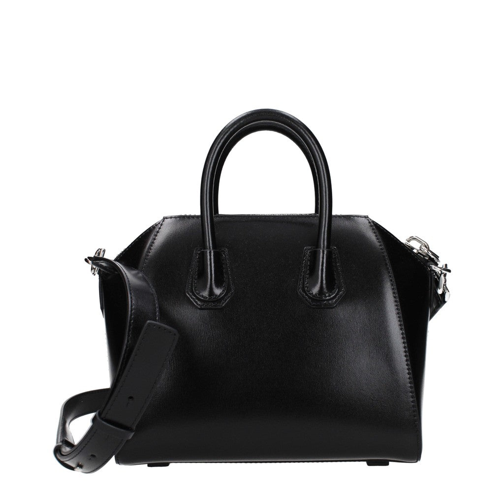 Givenchy Antigona Compacte handtas met zilverkleurige details – Zwart