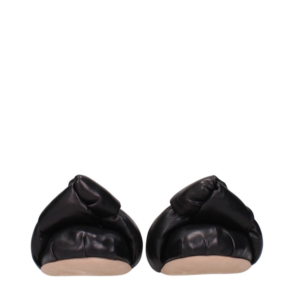 Miu Miu Ballerina's – Zwart