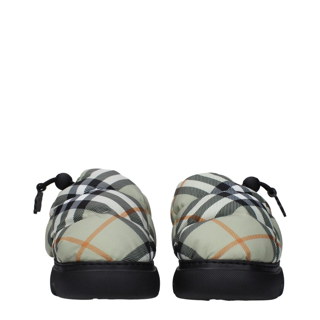 Burberry Instappers met hak en rubberen zool – Meerkleurig