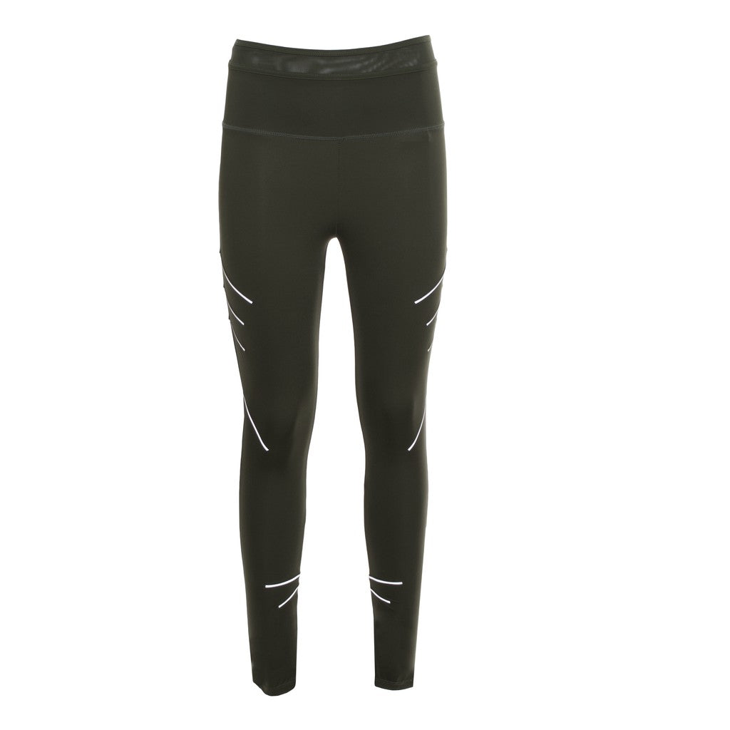 Guess Tweekleurige legging met bedrukt logo – Donkergroen