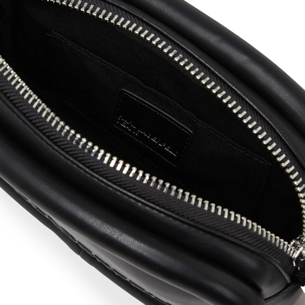 Karl Lagerfeld Crossbodytas met bedrukt logo – Zwart