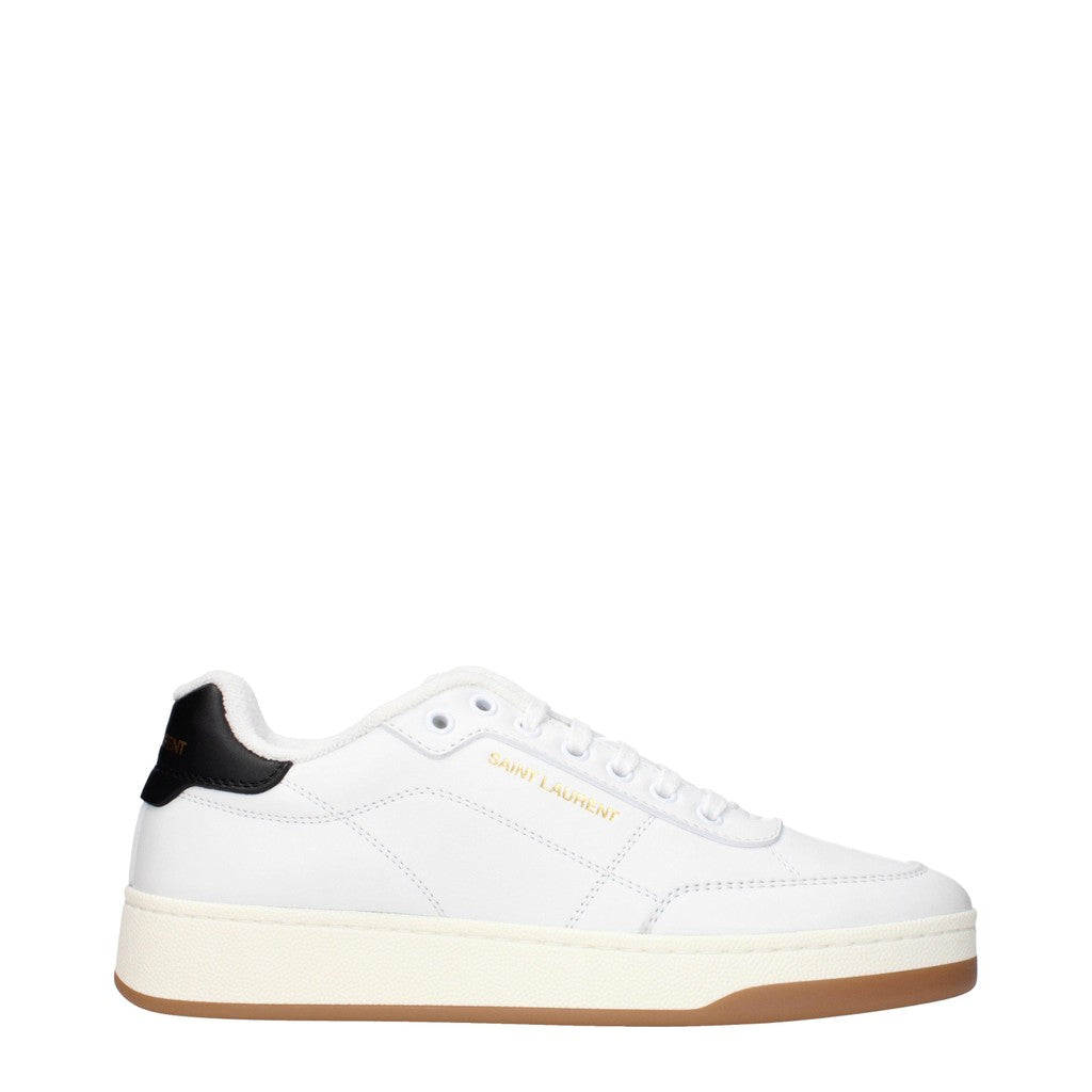 Saint Laurent Greenwich Tweekleurige sneakers – Wit / Zwart