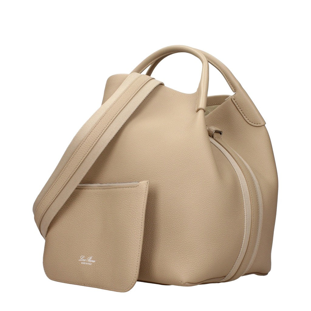 Loro Piana Large Bale Handtas – Beige