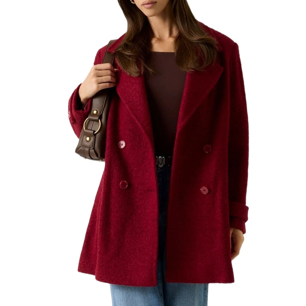 Guess Jas met knoopsluiting en zakken – Bordeaux
