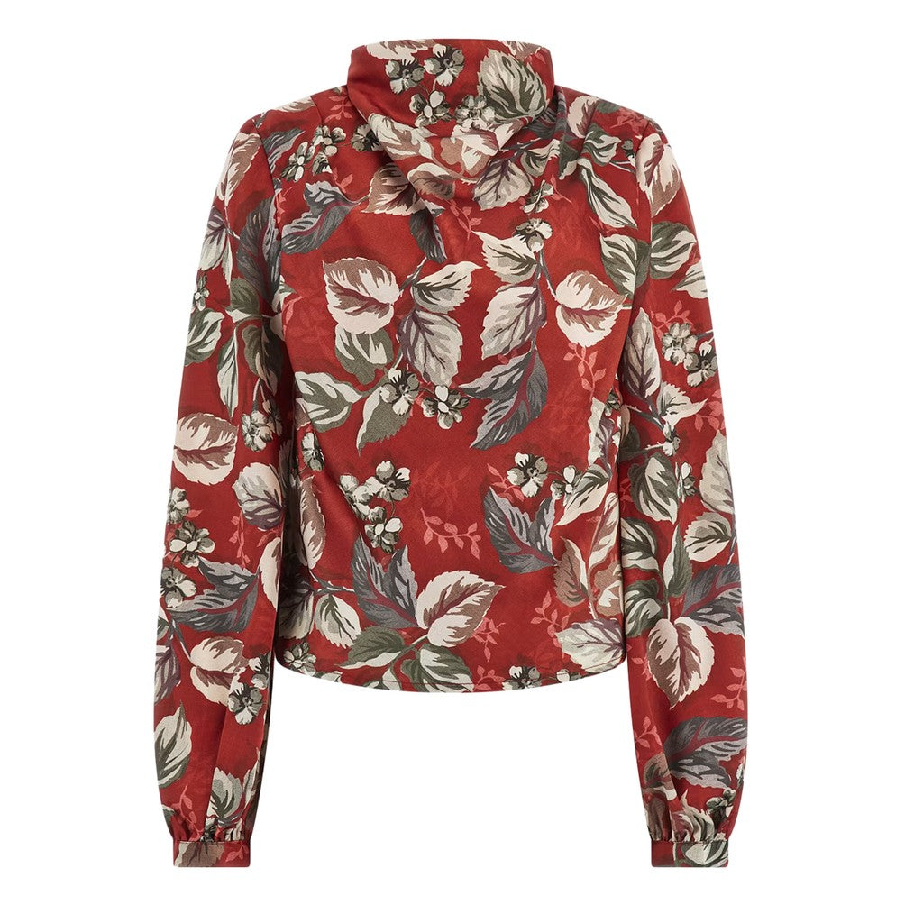 Guess Blouse met bloemendessin en haaksluiting – Meerkleurig