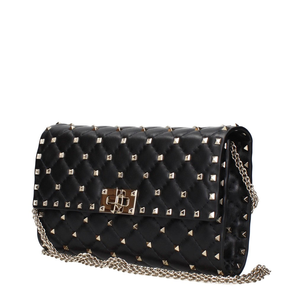 Valentino Garavani Rockstud Spike Crossbodytas – Zwart
