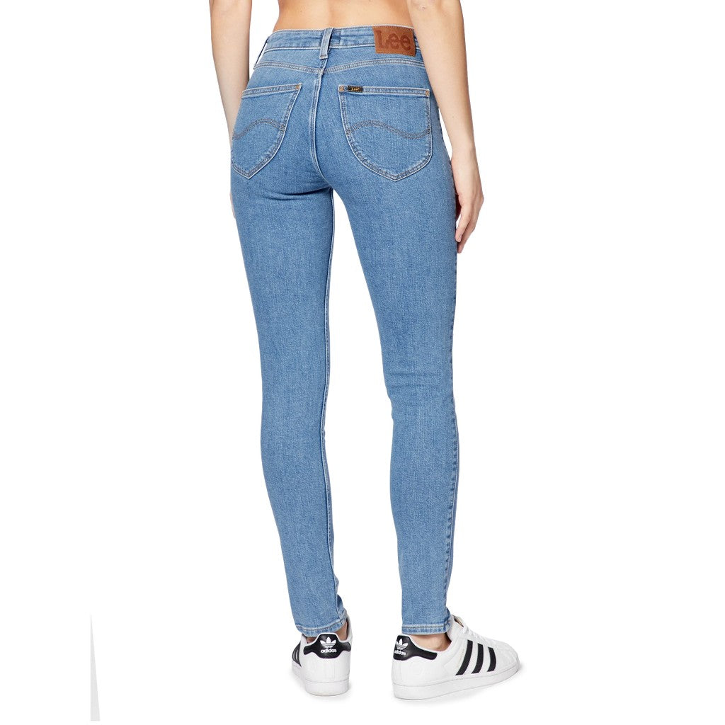 Lee Scarlett High Skinny fit jeans – Lichtblauw