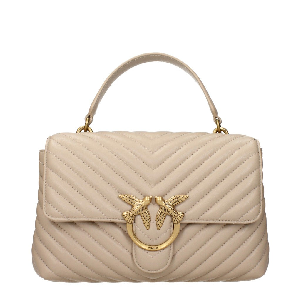 Pinko Lady Love Bag Puff Handtas – Beige