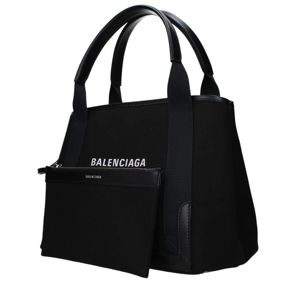 Balenciaga Navy Cabas Small Handtas – Zwart