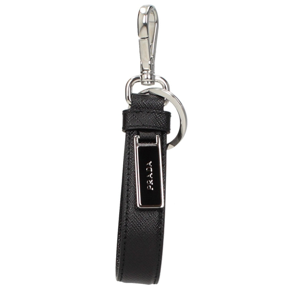 Prada Saffiano Sleutelhanger – Zwart