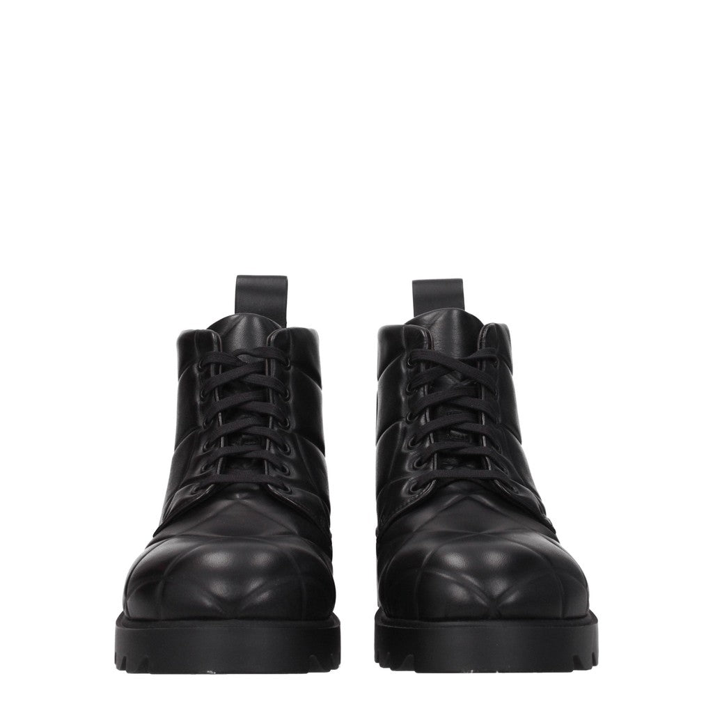 Bottega Veneta Leren boots met hak – Zwart