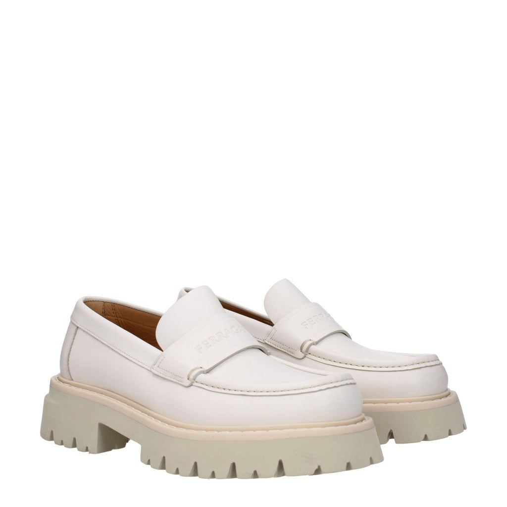 Salvatore Ferragamo Fergal Loafers – Beige