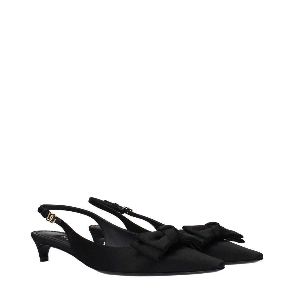 Dolce & Gabbana Slingback pumps – Zwart