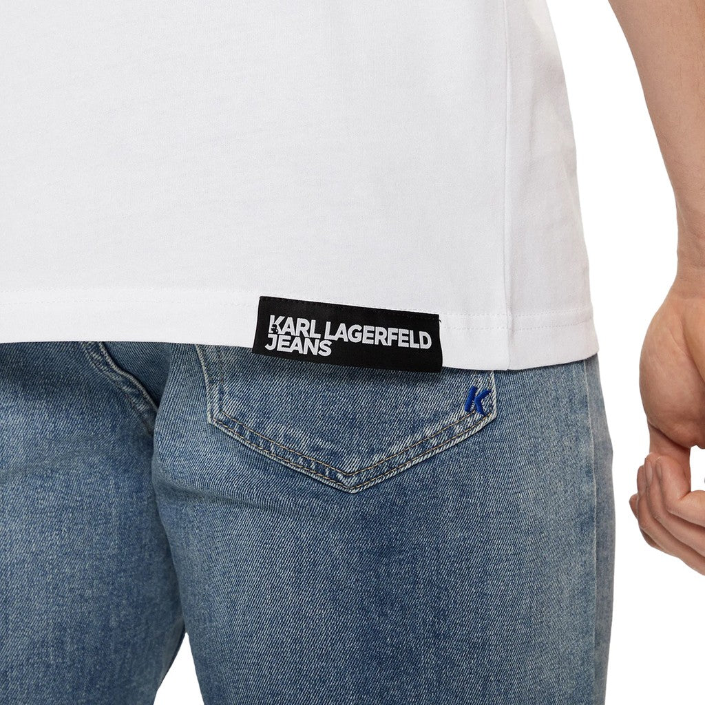 Karl Lagerfeld Slim fit T-shirt – Wit