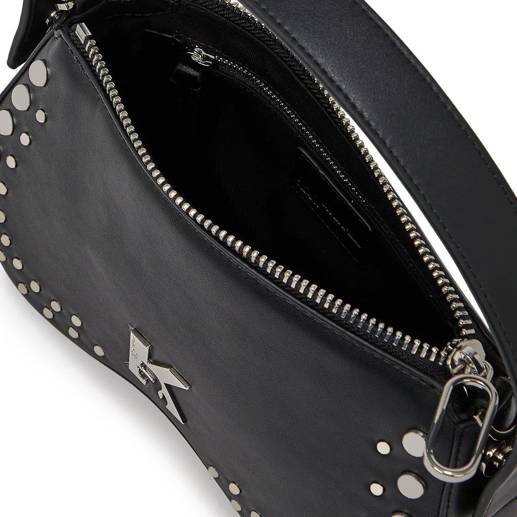 Karl Lagerfeld Handtas met studs – Zwart