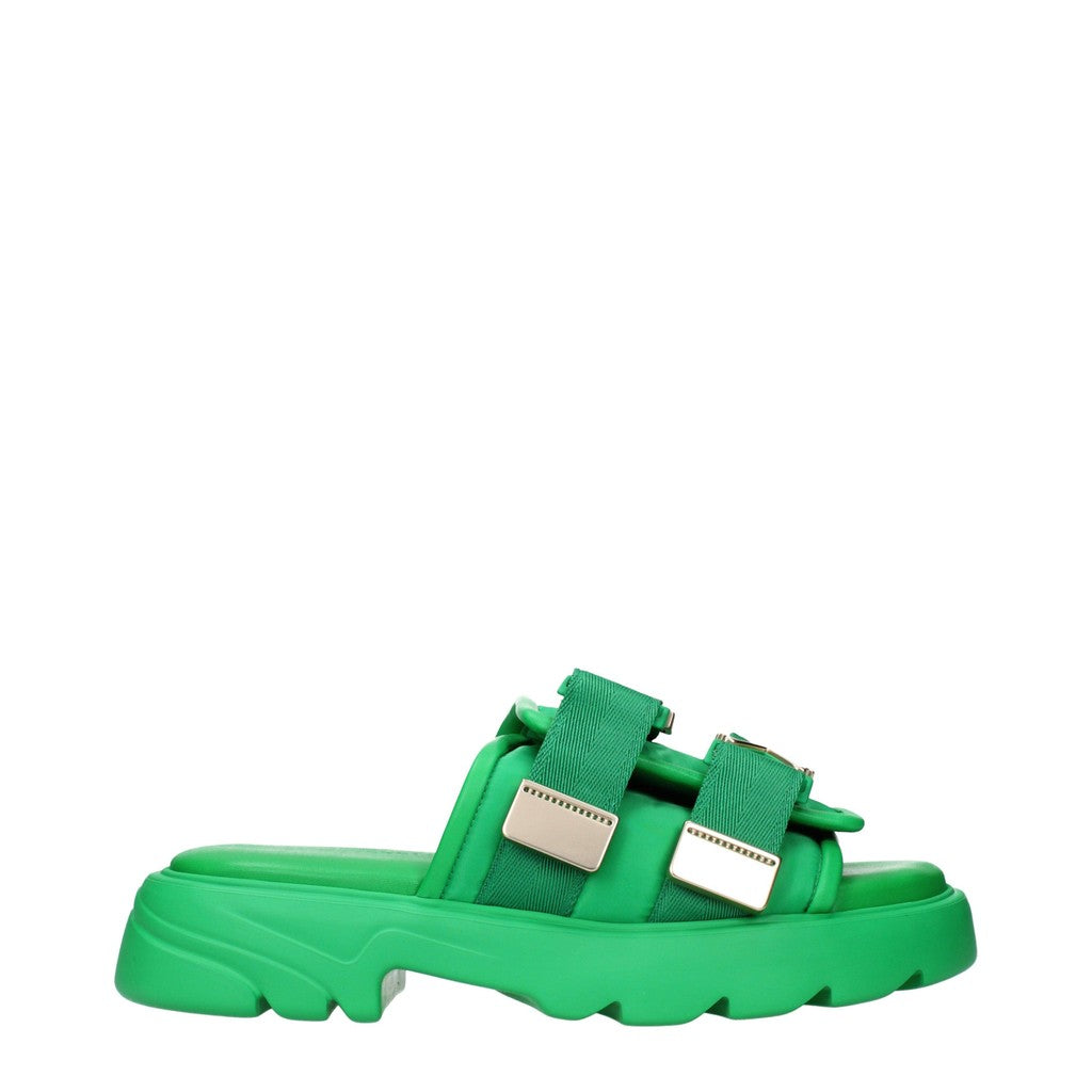 Bottega Veneta Herensandalen met klittenband – Groen