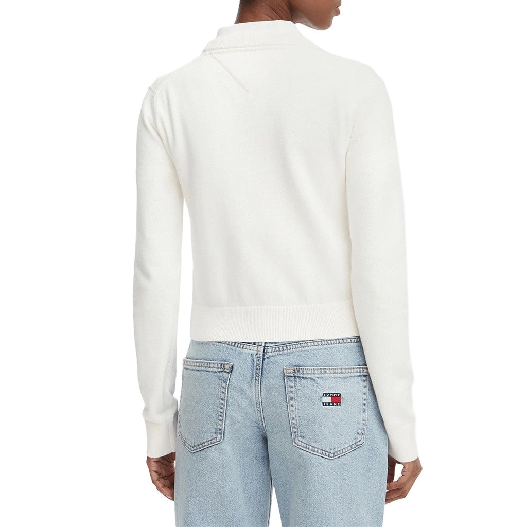 Tommy Jeans Trui met ronde hals – Gebroken wit