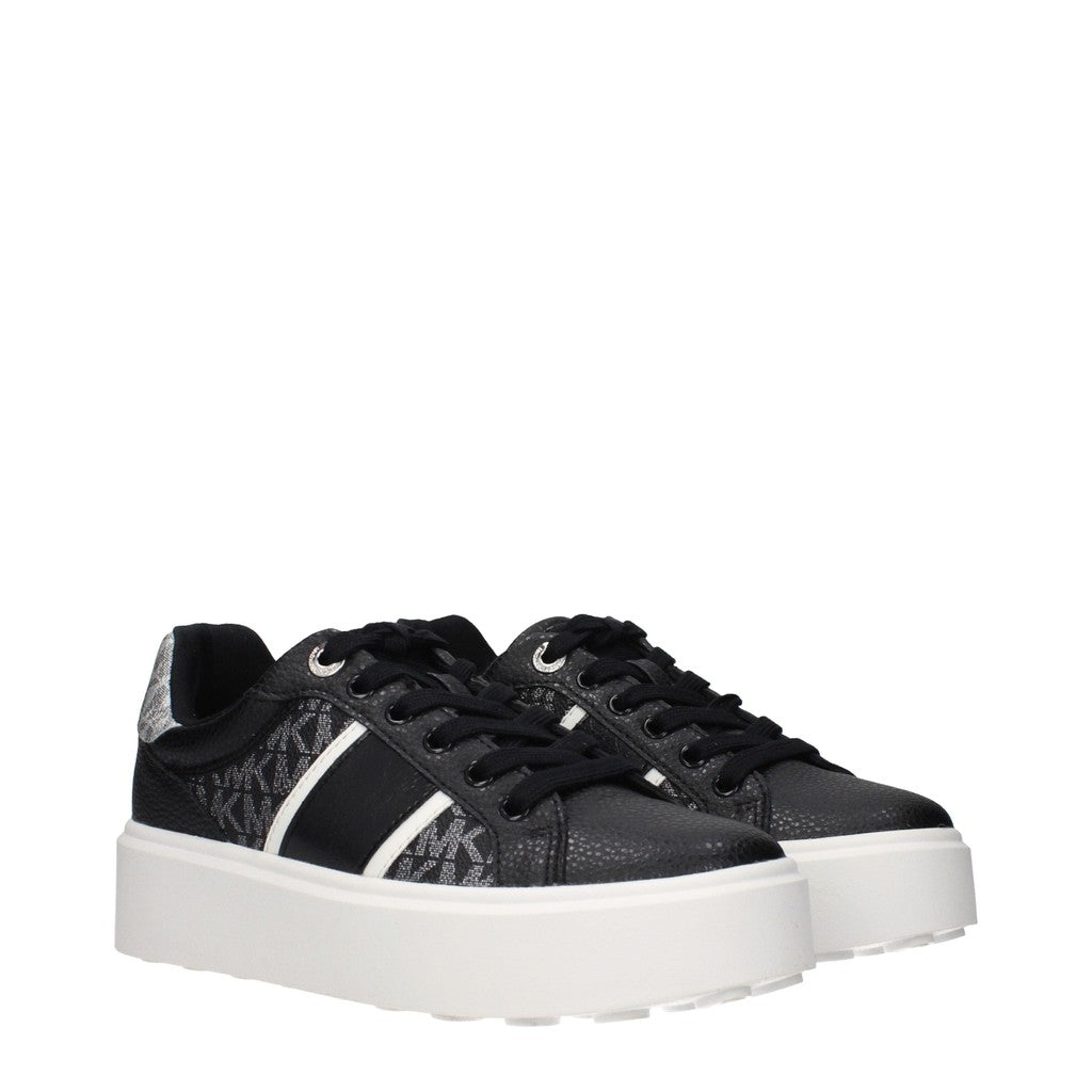 Michael Kors Romey Sneakers met vetersluiting – Zwart