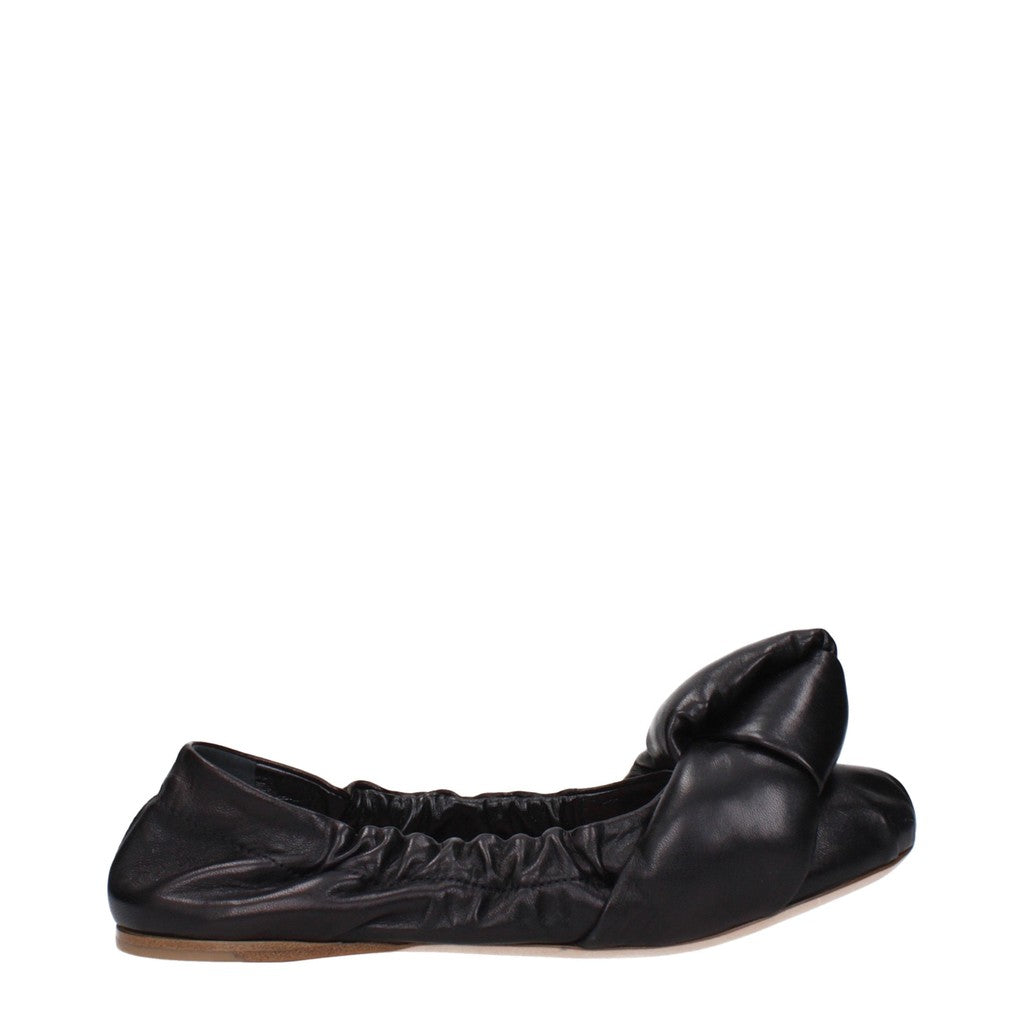 Miu Miu Ballerina's – Zwart