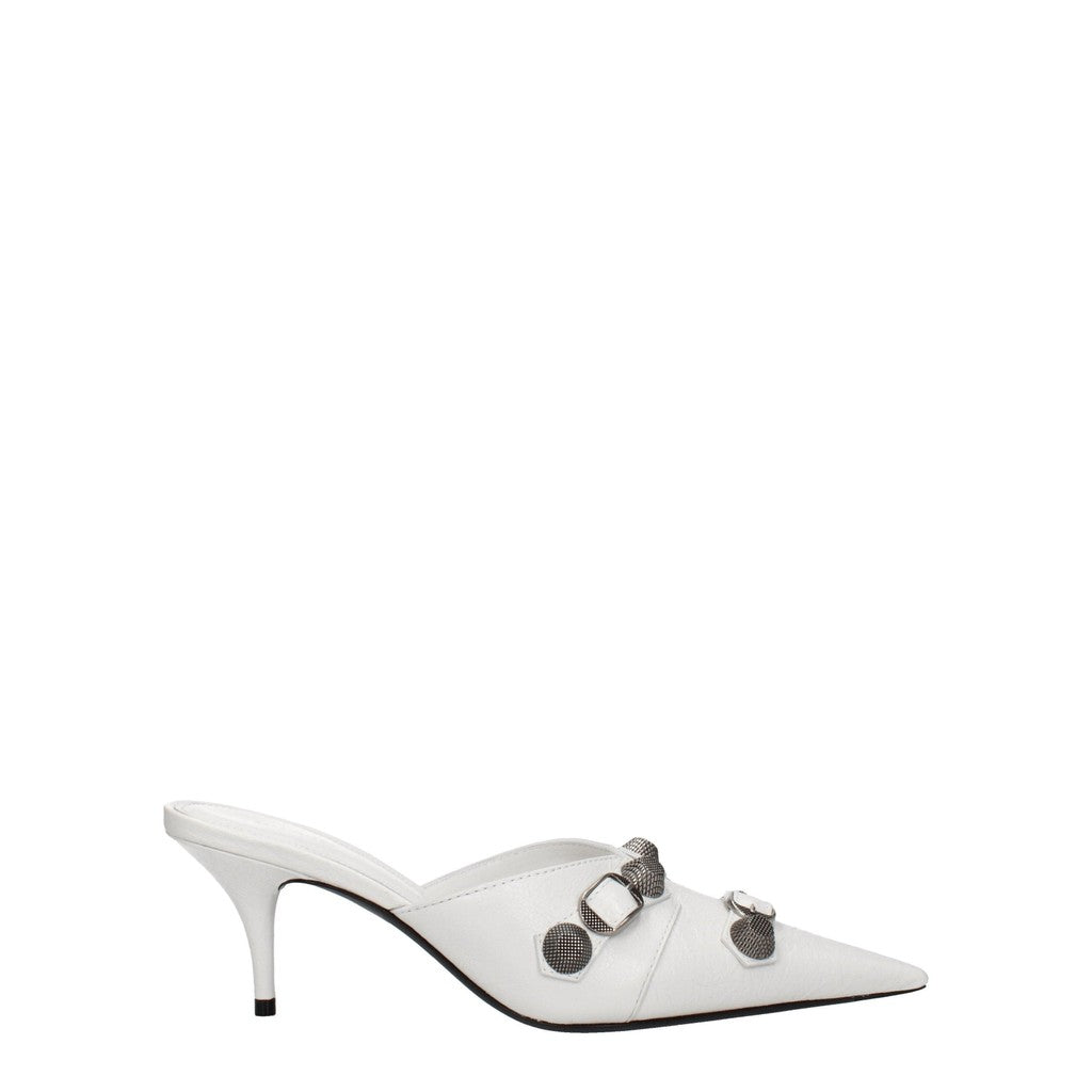 Balenciaga Knife Muiltjes – Wit