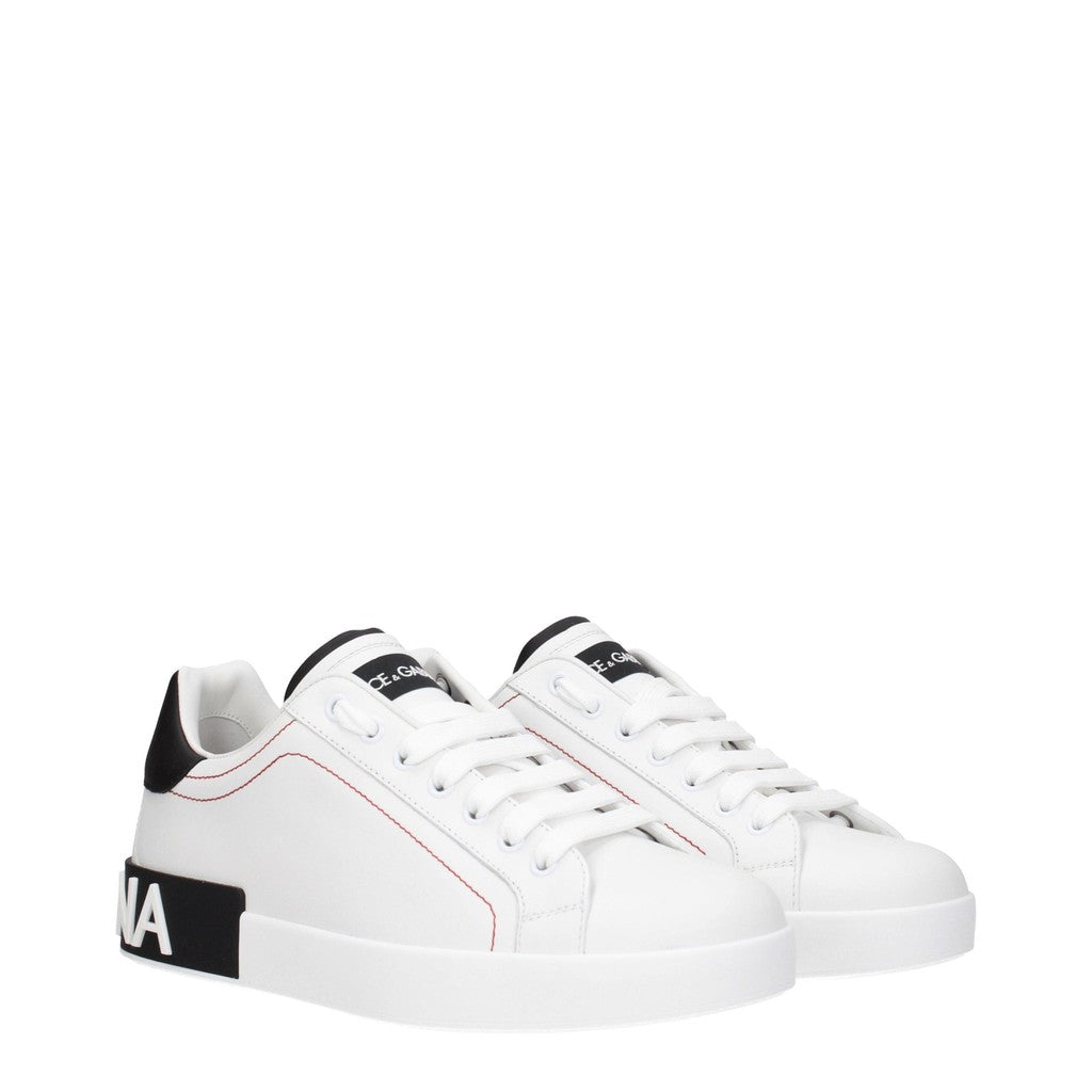 Dolce & Gabbana Portofino Sneakers – Wit