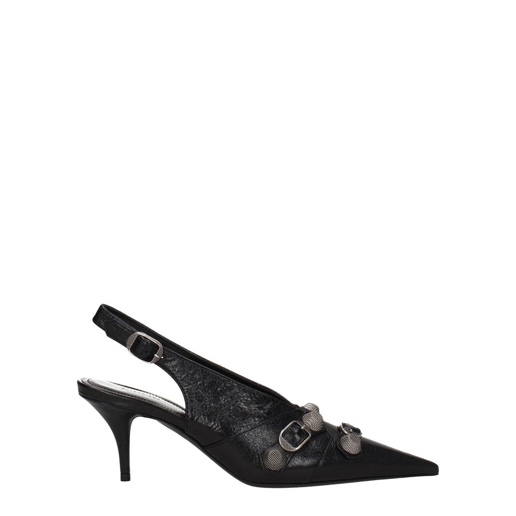 Balenciaga Cagole Slingback pumps – Zwart