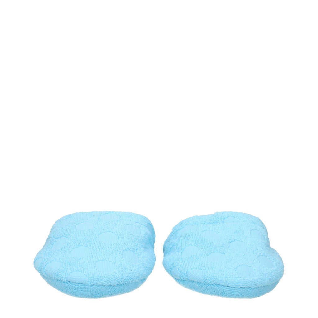 Versace Slippers – Lichtblauw
