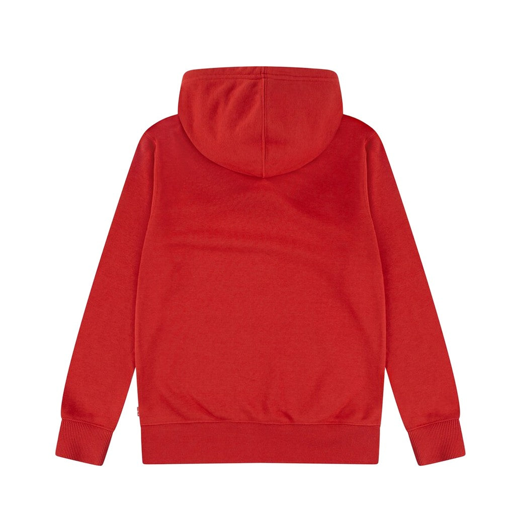 Levi's Kids Batwing Hoodie met geborduurd logo – Rood