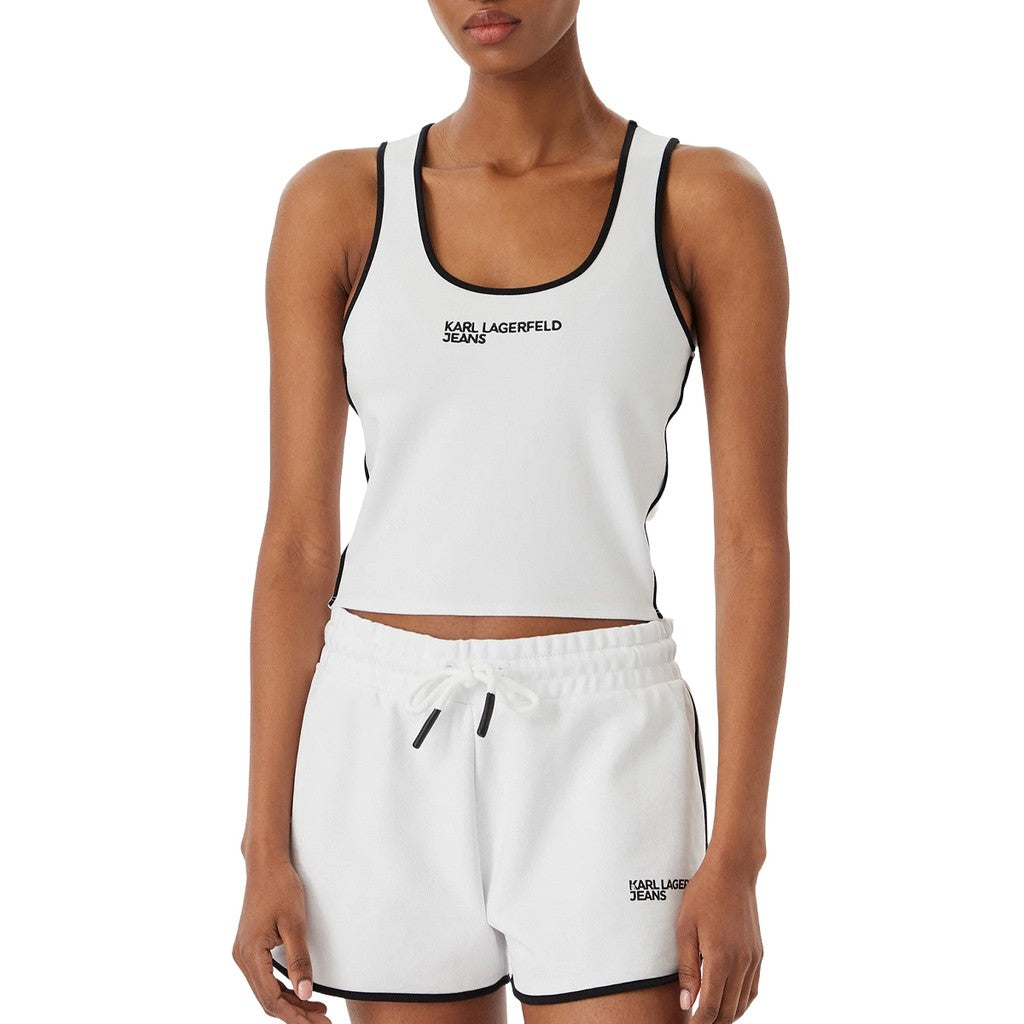 Karl Lagerfeld Top – Wit