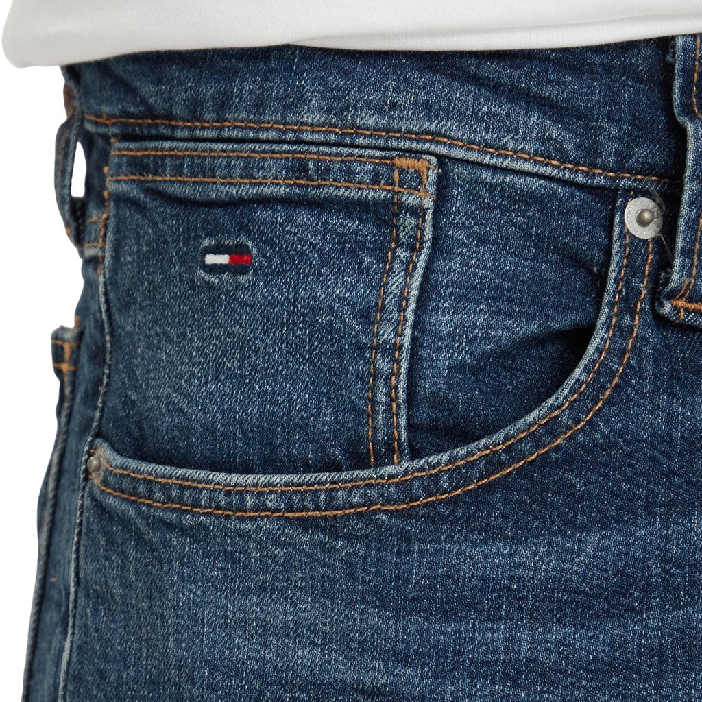 Tommy Jeans Ronnie Bermuda met zakken en logo – Donkerblauw