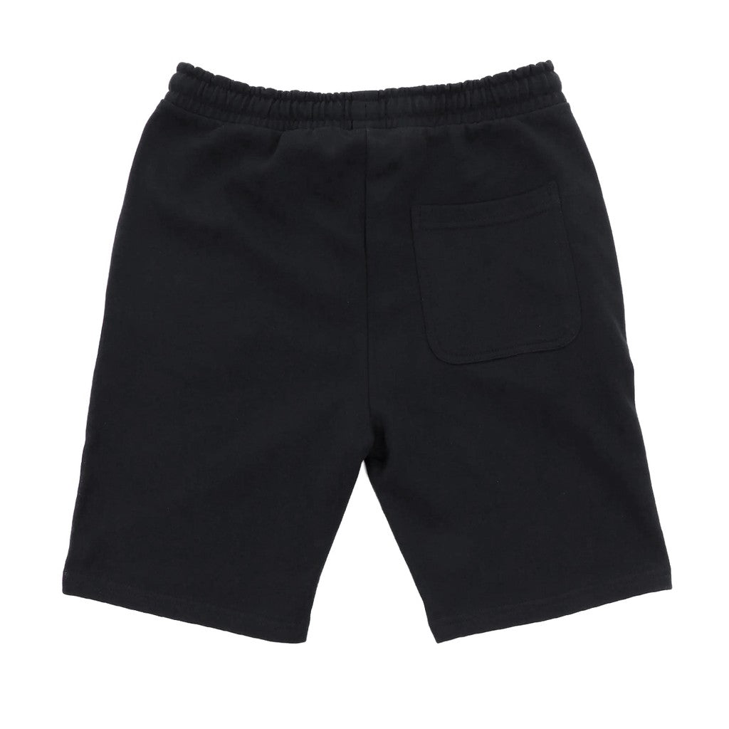Lyle & Scott Kids Sportshort met trekkoord en logo – Zwart