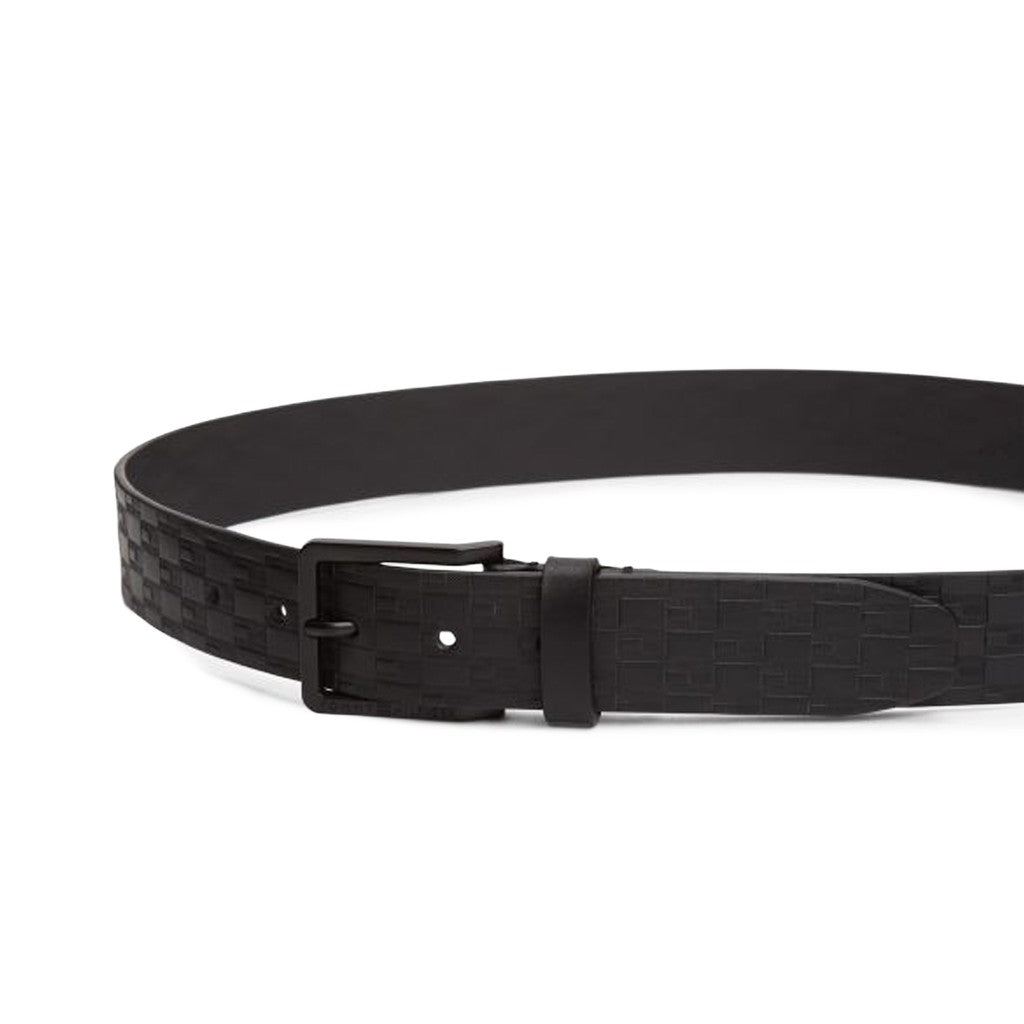 Tommy Hilfiger Leren riem Heren – Zwart