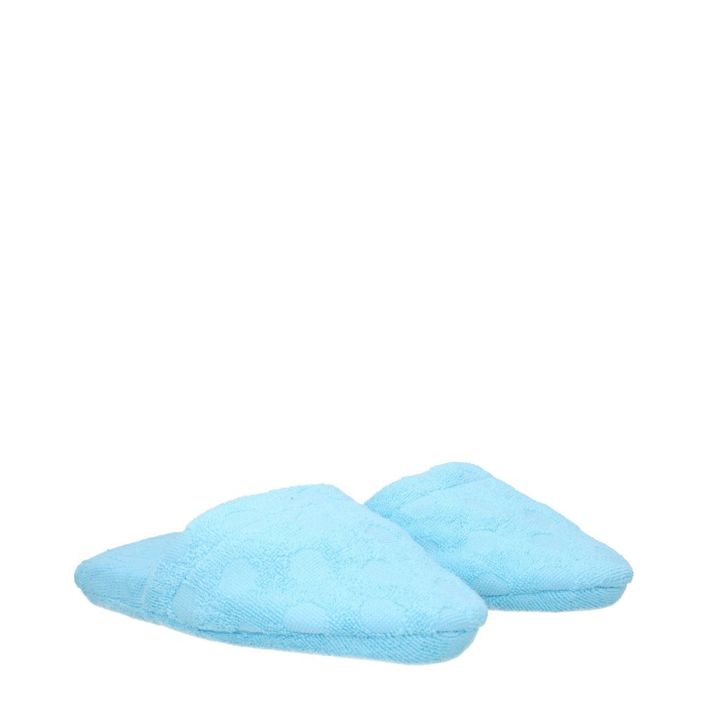 Versace Slippers – Lichtblauw