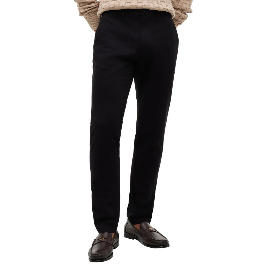 Tommy Hilfiger Relaxed fit broek – Zwart