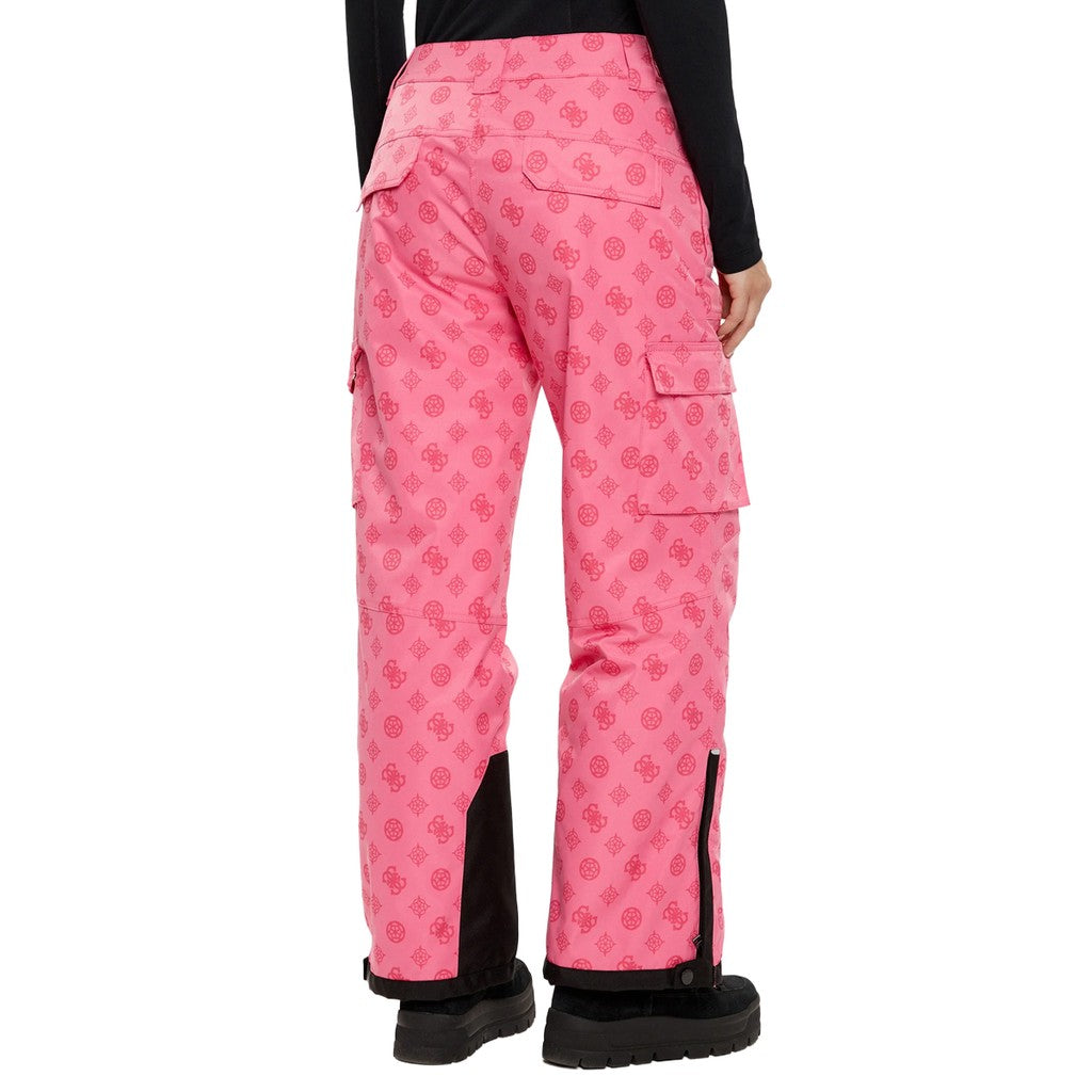 Guess Broek met dessin en vier zakken – Fluoroze