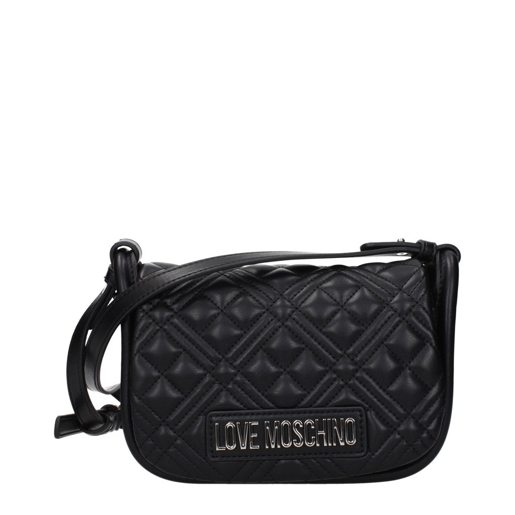 Love Moschino Kleine crossbodytas – Zwart / Zilver