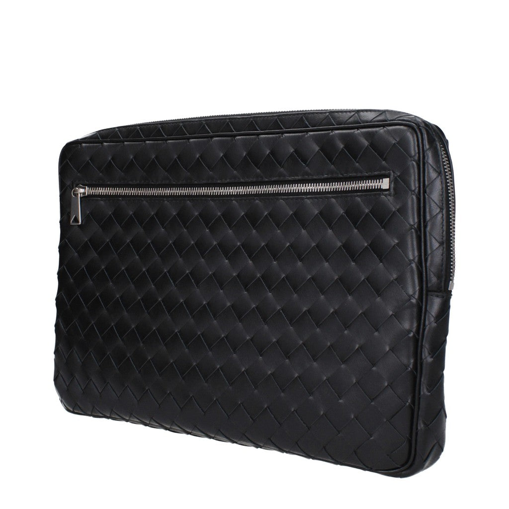 Bottega Veneta Intrecciato Laptophoes – Zwart